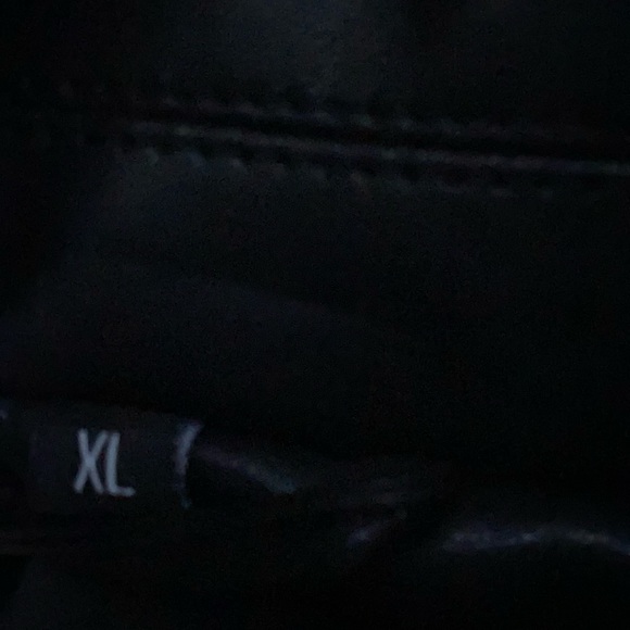 Xl PU leather biker vest - Picture 2 of 4